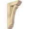 Ekena Millwork Legacy Slat Rough Sawn Bracket w/ Offset Brace, Douglas Fir, 6"W x 16"D x 28"H BKT0604X16X28LEC06RDF - alternate 1